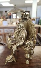 Brass 7.5 inches sai baba Statue Hindu God Usa Seller Fast Ship picture