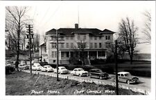 Port Gamble, WA Washington Puget Hotel RPPC Real Photo Postcard J174 picture