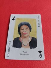 Toni Morrison Playing Card Queen Of Clubs Writer Postmodern Genius picture