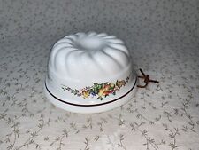 Vintage  1970 JELLO CERAMIC MOLD OF FRUITS & BERRIES KITCHENWARE BY TELEFLORA picture