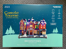 Carole Towne Christmas #5286184 BROWNSTOWNS 2023  Lights & Music NEW picture