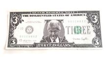 1993 President Bill Clinton $3 dollar bill Novelty Item picture