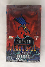 1993 Topps DC Comics Batman Animated Series - Series 2 Factory Sealed Hobby Box picture