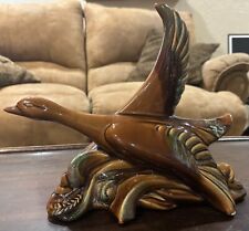 Vintage Brown Duck Antique TV Lamp Movie Prop Working Electrical  picture
