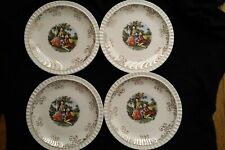 Vintage Set Love Story FRAGONARD Courting Couple Collector Dishes Plates  picture