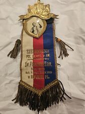 Antique Polish Fraternal Order/Society May 16, 1915 Republic, PA Member Ribbon  picture