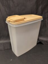 Vintage Tupperware Cereal Keeper Almond Lid 1588 picture