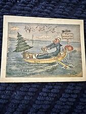 WWII - Postcard - Merry Christmas Happy NY - Nino Falanga picture