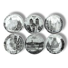 Vintage Altenkunstadt Germany Porcelain Plates Trinket Dishes Coasters MCM Retro picture