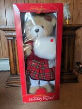 Holiday Time Motionettes 24 Inch Deluxe Animated Holiday Figure 1997 Girl Teddy picture