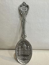 Vintage SKS Zinn Germany Pewter Souvenir Spoon Collectible Anno 2000 Dom Berlin picture