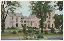 c1950s United Methodist Church Mulberry Sreet Cars Macon Georgia GA Vtg Postcard picture