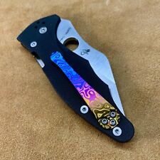 Titanium 3d Milled Clip (NO KNIFE) for Spyderco Yojimbo 2 C85GP2 -15 colors picture