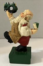 1995 David Frykman Collection-Santa holding Green Tractor DF1242 picture