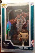 Lamelo Ball Funko Pop Trading Cards Panini Silver PRIZM Rookie Hornets NIB New picture