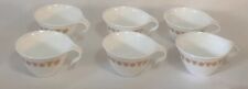 Vintage Corelle Butterfly Gold Hook Handle Coffee Cup Retro 1970's. Fast Ship picture