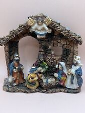 Vintage  One Piece Christmas  Nativity Manger Scene picture