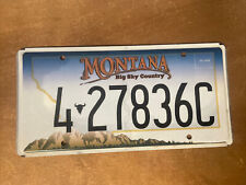 2010 Montana License Plate # 4-27836C picture