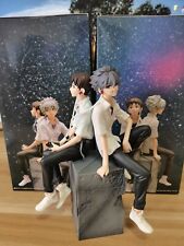 2pcs/set Anime Nagisa Kaworu & Ikari Shinji PVC Figure Statue New In Box 18cm picture