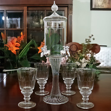 PREMIUM ABSINTHE WATER FOUNTAIN SET GLASSES & SPOONS picture