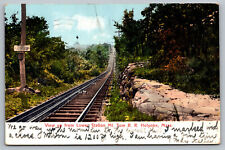 Postcard 1907 View From Lower Station Mt. Tom R. R. Holyoke, Massachusetts E12 picture