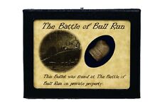 Civil War Bullet Relic from Battle of Bull Run /Manassas with Display Case & COA picture