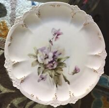 Gerard Dufraisseix & Abbot (GDA) French Limoges Hand Painted & Gold China Plate  picture