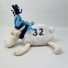 Serta Counting Sheep Plush Number 32 Blue Night Cap Scarf 8