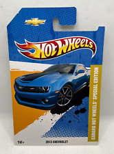 Hot Wheels Chevrolet Camaro 2013 Hot Wheels Hero Card **RARE** 6 1/2
