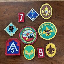 BSA Various Patches Lot Of 10 Boy Cub Scout picture