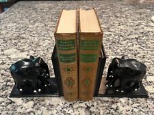 Antique Ebony Bookends picture