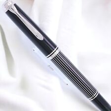 Pelikan Souveran M815 Metal Stripe 18K Fountain Pen F Nib 2018 Special Edition picture