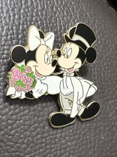Disney 2006  Mickey and Minnie -Bride  and Groom Pin picture