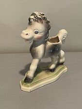 Vintage 1950's ceramic Pony Planter--Ruth Rempel, Diamond Pottery picture