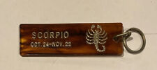 Vintage Scorpio Keychain Oct.24-nov.22 picture