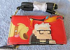 Loungefly Disney Pixar UP Crossbody Wallet, with Carl, Dug, Kevin & Russell-New picture