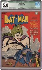 Batman #49 CGC 5.0 QUALIFIED 1948 Batman (1940) 4419899017 1st app. Mad Hatter picture