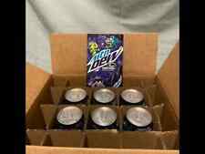 Mountain Dew Baja Deep Dive 6 Pack Limited Edition Unopened Cans with Promo Card picture