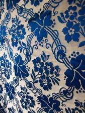 Antique  Brocatelle Silk /Linen Upholstery Panel 30