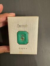 Vintage Coty EMERAUDE  Parfum Perfume .25 oz , 1/4 oz with Presentation Box picture