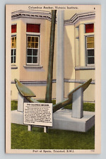 Columbus Anchor. Victoria Institute Postcard - Linen, White Border picture