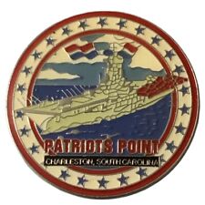 Patriots Point Charleston South Carolina Scenic Travel Souvenir Pin picture