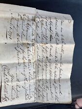 A Letter To An Appraiser Dated March 1 1791 picture
