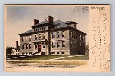 Danbury CT-Connecticut, High School, c1906 Antique Vintage Souvenir Postcard picture