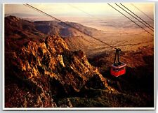 Postcard Sandia Peak Aerial Tramway Albuquerque NM Vintage Card picture