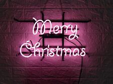 CoCo New Merry Christmas Santa Claus Gift Xmas Neon Sign Light 24
