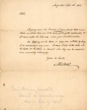 General Henry Sewall signed letter - Autographs of Famous People picture