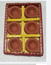 Clay Diya Diwali Lamps Hand Made For Puja Home Diwali Decoration 18 Pcs RG-1 picture