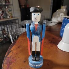 Yankee Doodle 1981 Carved Wood Richard Morgan picture