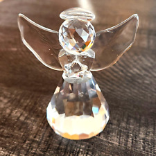 Diamond Cut Crystal Angel Figurine Beautiful ~ FAST COMBINED SHIPPING picture